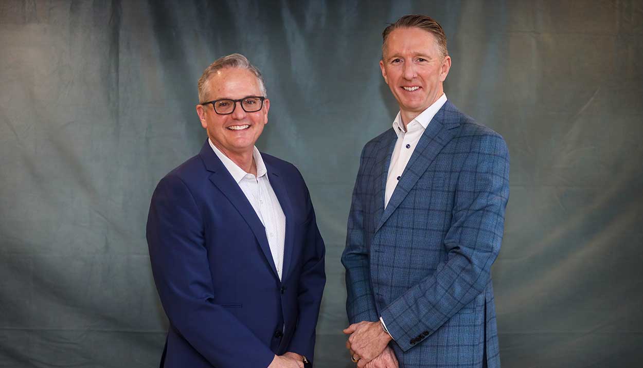 Family Owned: Pic of Justin & John